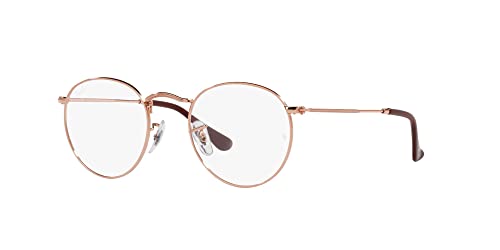 Image of Ray-Ban unisex-adult Rx3447v Round Metal Round Prescription Eyewear Frames