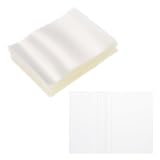 PATIKIL 100Pezzi Fascette Termoretraibili In PVC Forate 75x56mm Bottiglie
