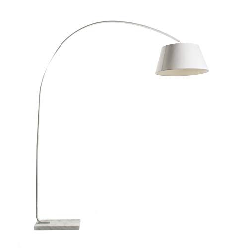 Luminaire Kurt, lampadaire métal, 40 W, L L 160 x H190 cm