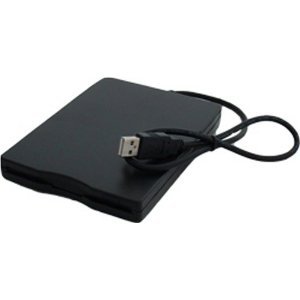 KesCom® ITC22120 Lecteur de disquette externe USB pour Windows 7 et 8 noir