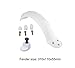 Fenders Scooter Wings Rear Mud Guard Support Protection ABS Plastic Parts Screws Rubber Stopper Fit for Xiaomi Fit for Mijia Fit for M365 Pro Parts (Color : B)