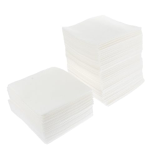 WOFASHPURET Microfiber Drying Towel Set 100pcs White Hair Towel Wraps Water Absorbent Disposable Beauty Salon Travel