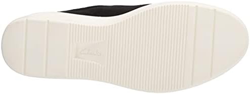 Clarks womens Layton Lace Sneaker, Black Suede, 5.5 US | Image 3