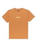 Tops Quiksilver EV Fineline SS - Camiseta de Manga Corta (8), Color marrón