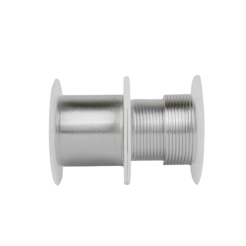 Indium Wire, High Purity Metal Indium Wire Line, Diameter 0.5mm~4mm, Length 1M (3.3ft) for Experimental Research, Indium Material, in 99.995% (1M (=3.3ft) Length, 3mm Diameter)