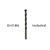 BCP Fasteners 1/4 x 2-3/4 Hex Head Concrete Screw Anchor with Drill Bit for Anchoring to Masonry, Block or Brick (100 per Box) (BCP501)