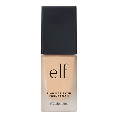 E.l.f. Flawless Finish Foundation, Lightweight & Medium Coverage, Semi-Matte Finish, Light Ivory, 0.68 Fl Oz (20Ml) #TOP4