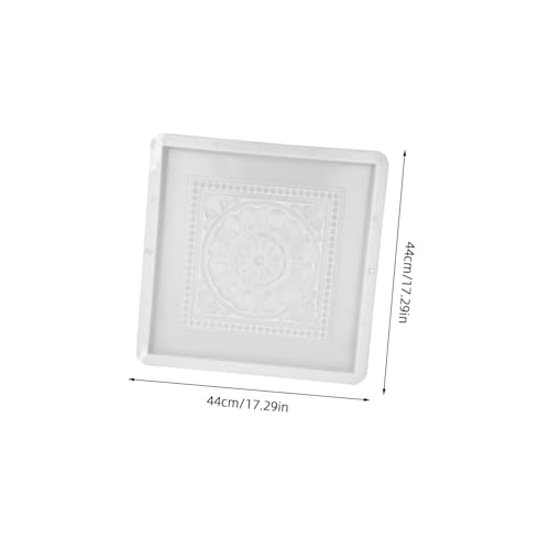 Molde cemento de plastico pavimento exterior antideslizante reutilizable 3