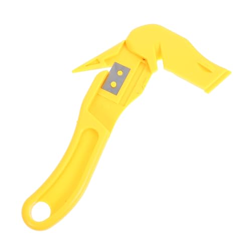 SHINEOFI Taglierina Di Sicurezza Tascabile Per Lettere e Cartone, Apribuste Portatile in Plastica e Acciaio Lama Nascosta, Utensile Da Viaggio e Ufficio Per Taglio Carta, Corda e Nastro Adesivo