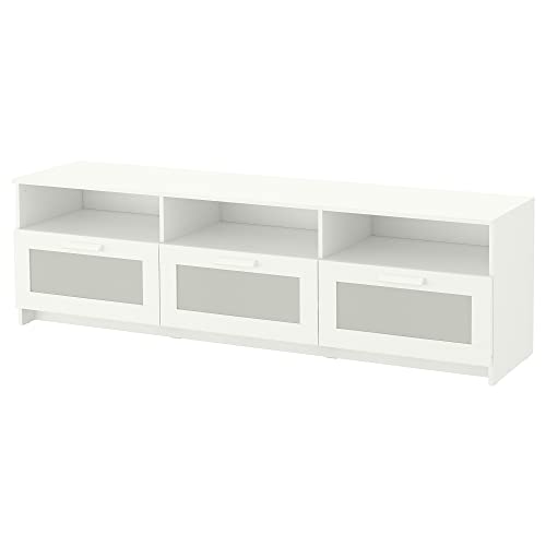 Ikea Banco de TV BRIMNES 180 x 41 x 53 cm, color blanco