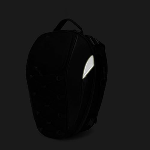 JicSuXi Capacete Bolsa Motocicleta Equitação Mochila Mochila Multiuso Capacete Bolsa de Mão para Via