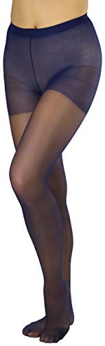Image of ToBeInStyle Women's Control Top Sheer Footed Pantyhose Hosiery Tights Stockings