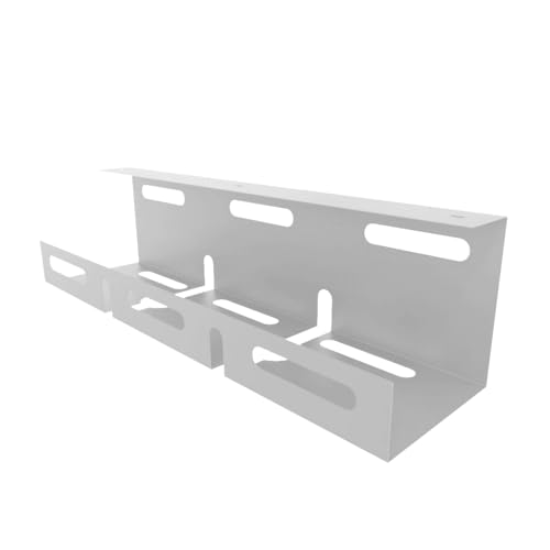 Organizador de Fios e Régua Para Escritório Setup Gamer (BRANCO)