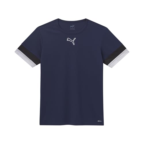 Puma teamRISE Jersey CE, Maillots Homme, Peacoat-Puma Black-Puma White,