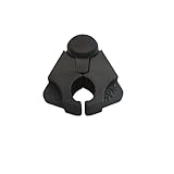 LYSPBAO 2 Stück Krückenhalter, Schwarz Stockhalter Gehstockhalter Stockhalter für Gehstöcke, Einfaches Verstauen von Wanderstöcken, Geeignet für Krücken mit Einem Durchmesser von 1,6 cm Bis 2,5 cm