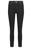 BOSS SUPERSKINNY Crop 1.0 Jeans, Negro1, 28W Regular para Mujer