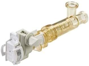 Quick-Disconnect Fitting, Genderless lab-cleaned Adapter with AseptiQuik S®, High-Temperature Polycarbonate, 3/4" x 3/4"; 1/Each