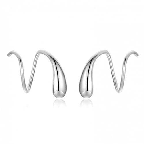 Boucles d'oreilles gouttelettes 925 à porter pour vos fiançailles et soirées