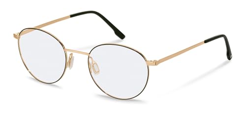Lunettes de vue Rodenstock R2662 noir et or monture mixte élégante et légère