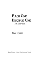 Each One, Disciple One: The Essentials 096629050X Book Cover