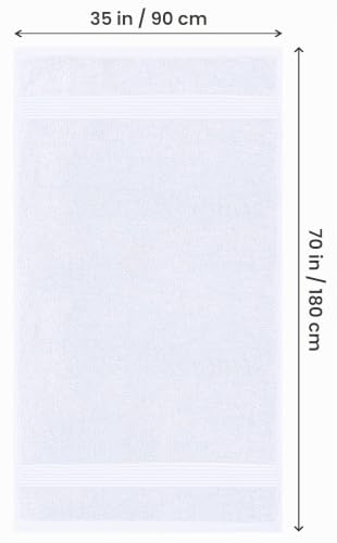 Miniatura 2 de Utopia Towels - Juego De Toallas De Lujo 30 X 30 Cm - Toallas De Franela Altamente Absorbentes Paquete De 12 Blanco