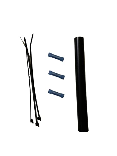 Kabelreparatursatz Kabelreparaturset innen aussen wasserdicht 230V NYM Kabel Reparatursatz Reparaturset Reparieren 3x1,5 5x1,5mm² Kabelverlängern, Größe: 3 Polig Cover