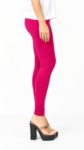 Image of DO IT Creation Women's Cotton Regular Fit Leggings Multi Color Combo Pack of 4