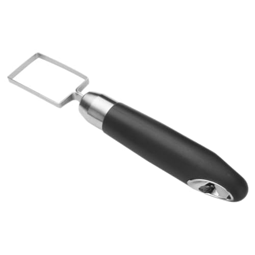 STOBAZA Portable Stainless Steel Watermelon Slicer Cutter Tool Ergonomic Fruit Cutting Utensil for Easy Slicing for Summer Picnics and Parties Compact Kitchen Gadget