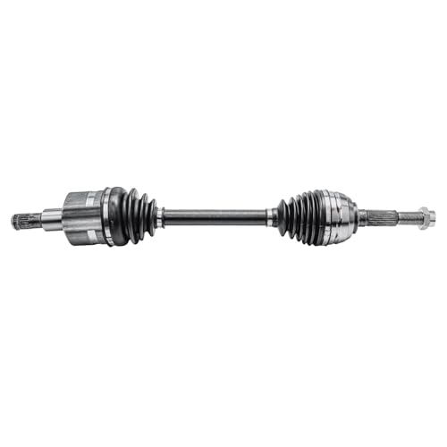 Image of Detroit Axle - 4WD Front CV Axles for Chevrolet Trailblazer EXT GMC Envoy XL Buick Rainier Saab 9-7x Bravada, CV Axle Shafts Assembly Replacement