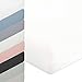 Produktbild Byrklund Spannbettlaken 90x200, Jersey Spannbetttuch, Perfekte Matratzenpassform, Weiches Gefühl, Knitter- & Bügelfrei, 100% Baumwolle - Weiß