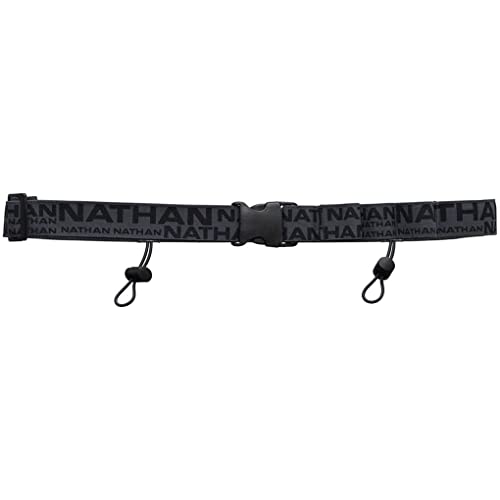 Race Number Nutrition Waistbelt Charcoal/Black
