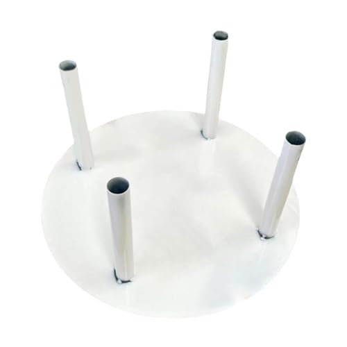 Oshhni Base del Soporte de exhibición del Poste de la Flor, Estante del Tenedor de la Flor, arreglo Floral de pie para la, Cuatro Polos