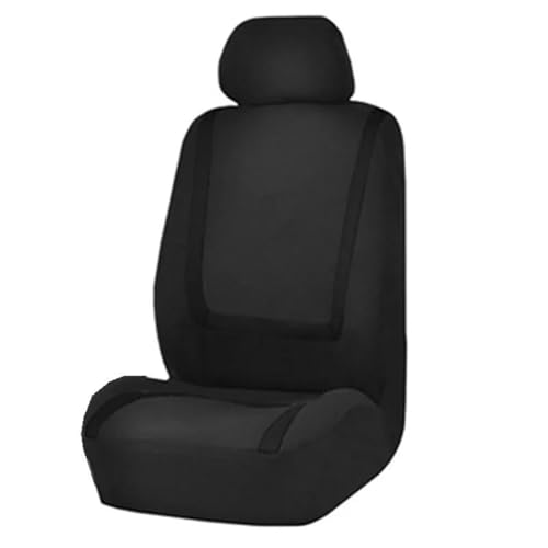 Housse de siege voiture tissu noir protection anti-tache universelle KIA