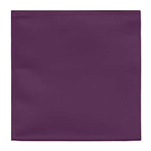 Image of Jacob Alexander Men's Pocket Square Solid Color Handkerchief