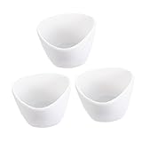 Pot de fleurs pour plantes succulentes - une finition soignée le rend difficile à casser, adapté aux cactus, plantes succulentes, herbe, etc., pot de fleurs en porcelaine blanche