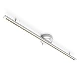 ダクトレール 1m ライティングレール 照明 レール ライトレール 配線ダクトレール シーリング Coizabera 工事不要 自由に位置調整 リビング ダイニング 寝室 キッチン オフィス 店舗用 雰囲気演出に最適 ホワイト