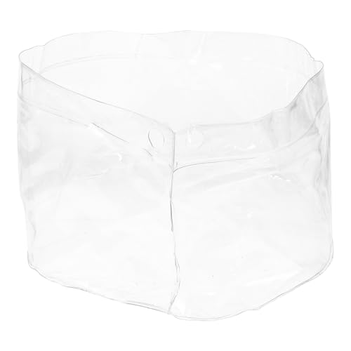PRETYZOOM Foldable Transparent Water Basin Portable Outdoor Basin for Camping Travel Face Washing Construction Easy to Clean for Laundry Water Storage