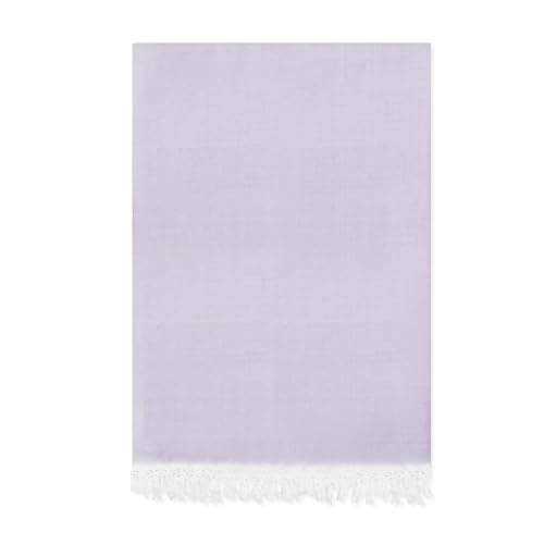 Image of Bhagalpuri Soft Dull Cotton Single Chadar | Single Thread Lightweight Odhne Wali Chadar | Top Sheet for Sleeping Summer (Purple)
