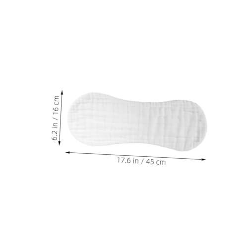 6pcs Muslin Burp Cloths Soft Cotton Diapers Wash Cloths for Newborn Boys Reusable Breathable for Showers Daily Use2