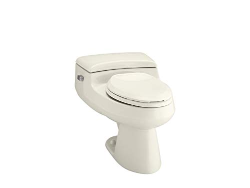 KOHLER K-3597-96 San Raphael Comfort Height Pressure IIte 1.0 GPF Elongated Toilet, Biscuit KOHLER K-3597-96 San Raphael Comfort Height Pressure IIte 1.0 GPF Elongated Toilet, Biscuit