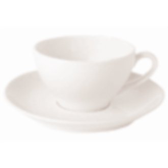 Royal Bone China CG311 Bone Ascot Tea Cup, 250 mL, 8.75 oz. (Pack of 6), White