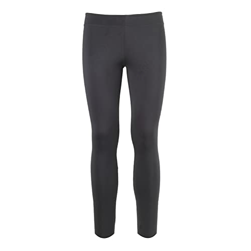 Isi med Leggings da Palestra Calzamaglia ad Asciugatura Rapida Termici Uomo Fitness Pantaloni Yoga Elastici Morbidi per Sportivi o Casual Tg. XL Nero