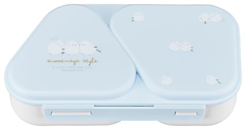 オーエスケー おにぎりランチケース シマエナガ LS-15 ライトブルー 465mlのサムネイル