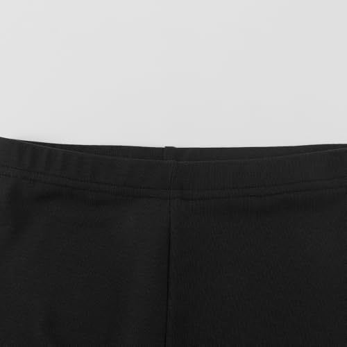 Noomelfish Girls Ripped Leggings Stretch Cutout Distressed Yoga Pants(5-12 Years)4