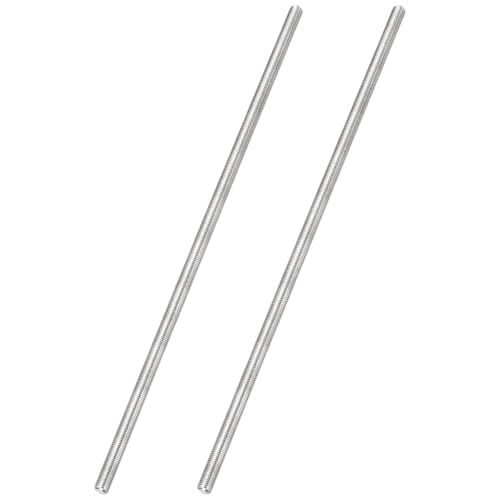 uxcell 2 S˂bh M6 x 0.75mm sb` 304 XeXX`[ Ep זڃXbh X^bh 250mm/10 ˂_ AJ[ {g nK[ Nv U{g