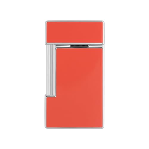 Encendedor S.T. Dupont Slimmy Coral Lacquer & Chrome miniatura 2