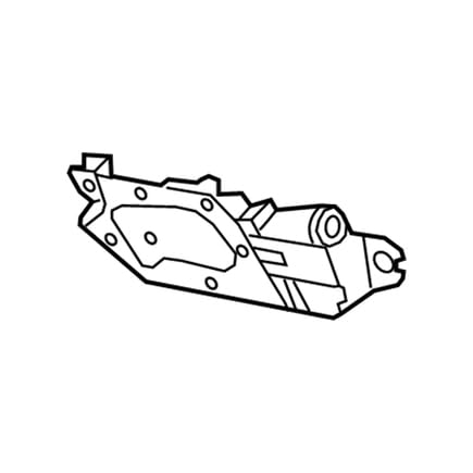 Mopar 68362084AB motor liftgate wiper miniatura 1