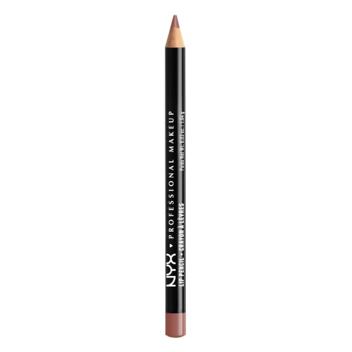 NYX Professional Makeup Lip Liner, Slim Lip Pencil, Long-Wear, Mauve