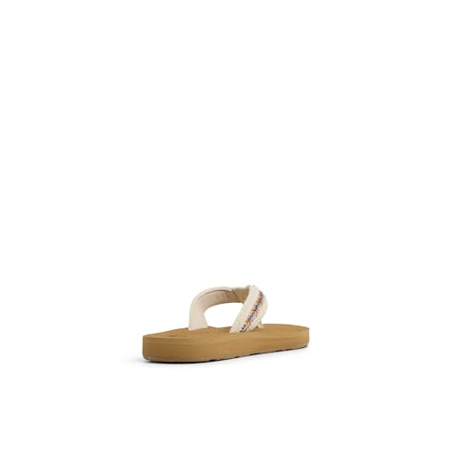 Image of Roxy Women's Porto IV Flip Flops, Cream, 8