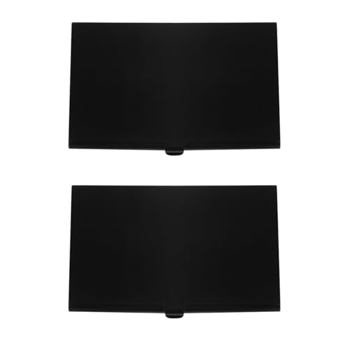 HONMEET Soporte para 12 Tarjetas Nano Sim de Aleación Negra, Estuche Compacto Rígido con Ranuras para Almacenamiento de Memoria, Protección contra Humedad y Polvo, Adecuado para Viajes